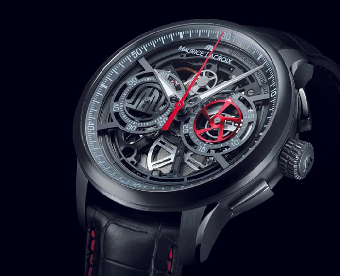 Часы Maurice Lacroix Masterpiece Skeleton Chronograph