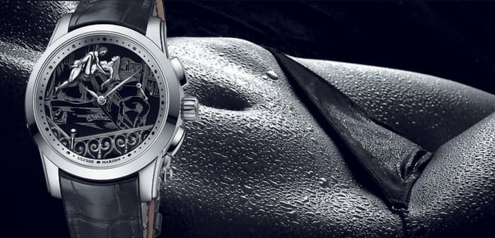 Часы Ulysse Nardin Hourstriker Erotica Jarretiere