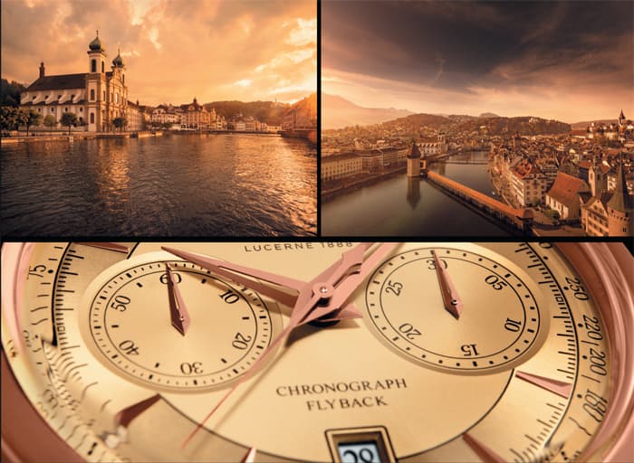Часы Manero Flyback Chronograph