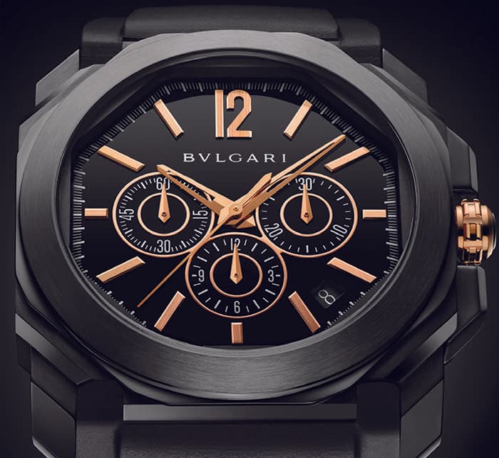 Часы Bulgari Octo Velocissimo Ultranero