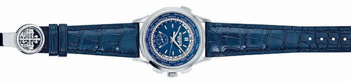 Patek Philippe World Time Chronograph Ref. 5930 с автоматическим калибром хронографа