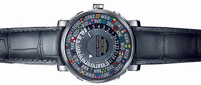 Часы Louis Vuitton Escale Time Zone
