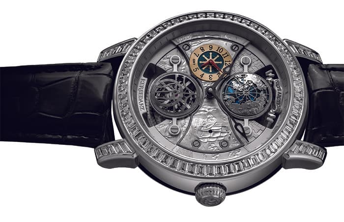 Часы Kerbedanz Polvs Arcticus Double Tourbillon GMT