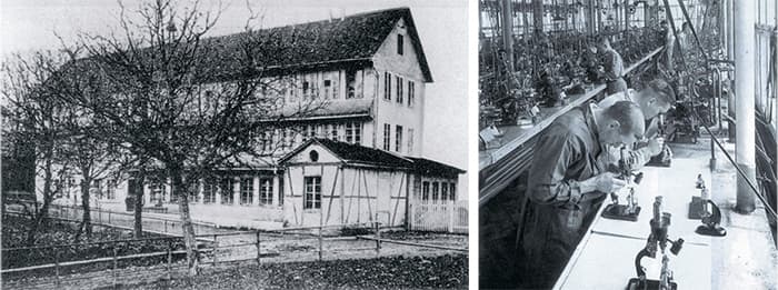 Фабрика Eterna в Гренхене, 1856 г.