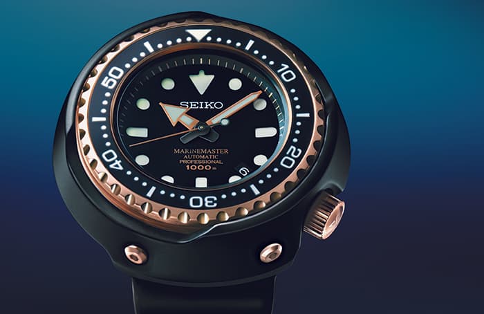 Часы Seiko Marinemaster 1000m Emperor Tuna Rose Gold