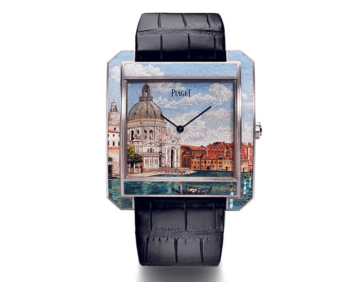 Часы Protocole XXL «Secrets & Lights» Venice Micro-Mosaic Piaget
