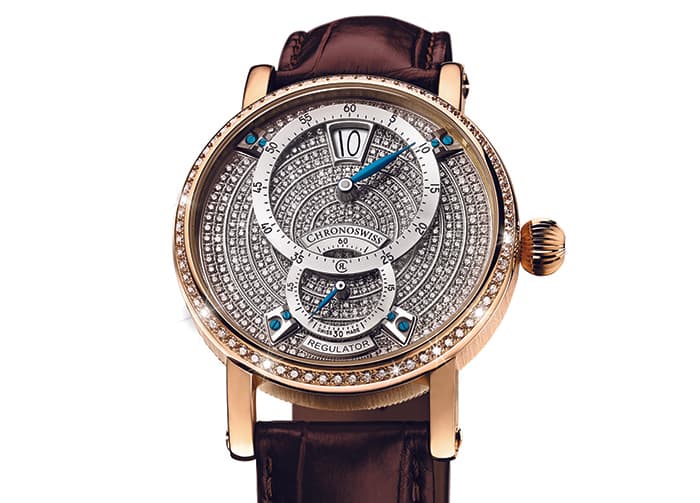 Часы Chronoswiss Flying Regulator Jumping Hour Diamonds