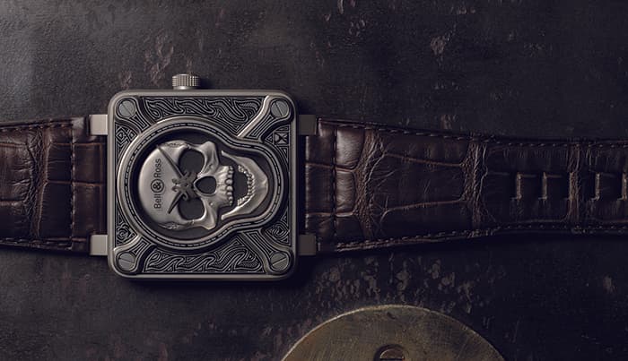 Часы Bell & Ross BR 01 Burning Skull