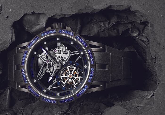 Часы Roger Dubuis Excalibur Spider Precious Stones