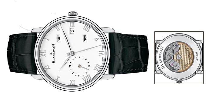 Часы Villeret Quantieme Annuel GMT