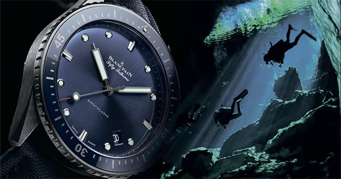 Часы Fifty Fathoms Bathyscaphe