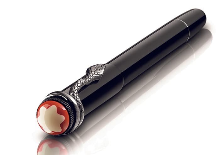 Перо Montblanc Heritage Collection Rouge & Noir Special Edition