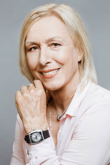 Мартина Навратилова в часах Avantist