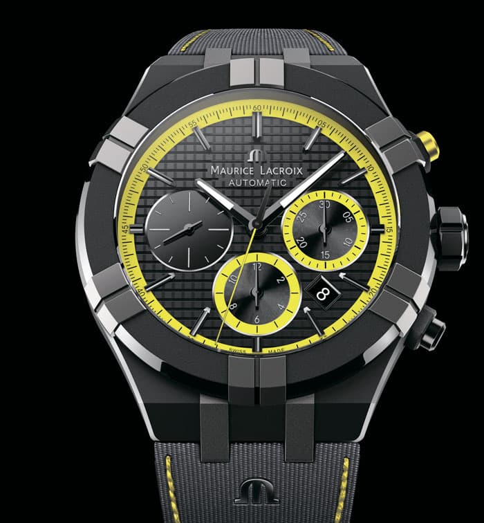 Maurice Lacroix Aikon Automatic Chronograph в корпусе 44 мм с автоматическим калибром ML157 