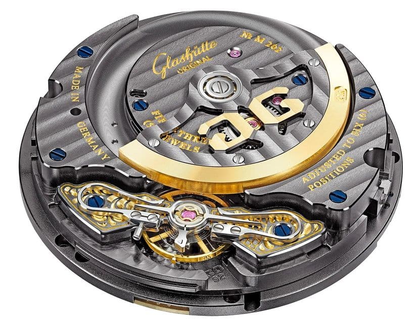 Механизм Glashutte Original Calibre 92