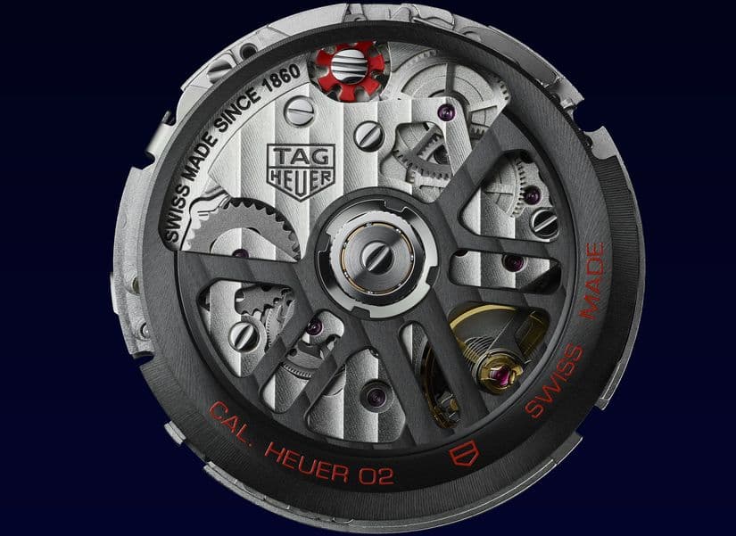 Часовой механизм TAG Heuer Automatic Caliber Heuer 02