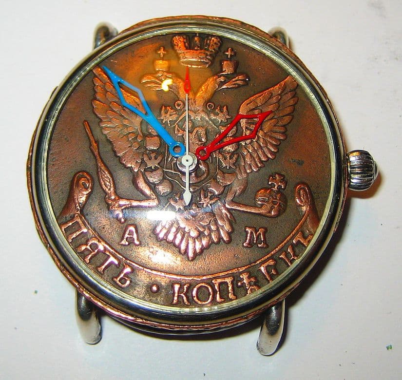 Часы Монета Олега Коровина