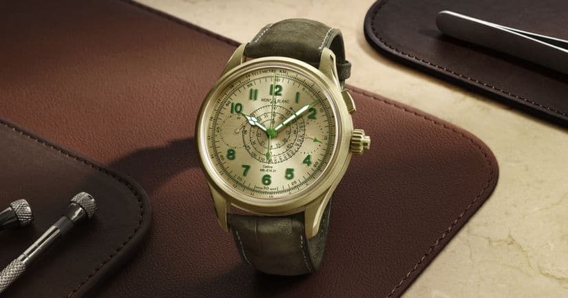 Часы Montblanc 1858 Split Second Chronograph