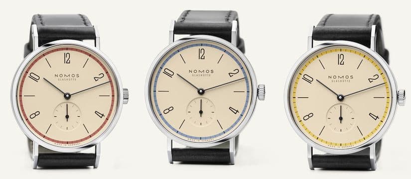 Часы Nomos к 100-летию Баухауса