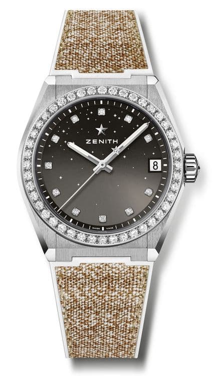 Новые ремешки Zenith из тканей LVMH