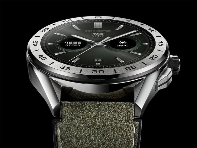 Нубуковый ремешок для TAG Heuer Connected