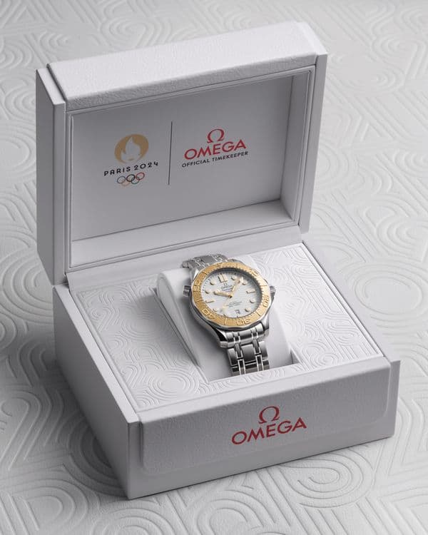 Часы Omega Seamaster Diver 300M Paris 2024 Edition