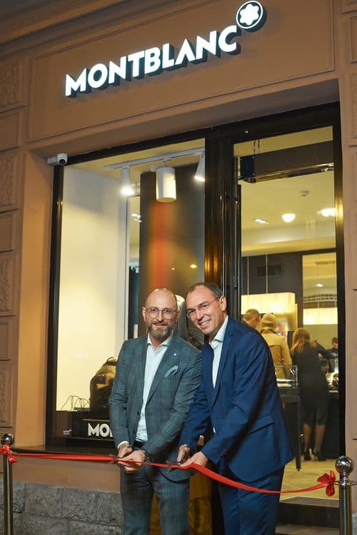 Оливер Гесслер, Montblanc, и Андрей Золотов