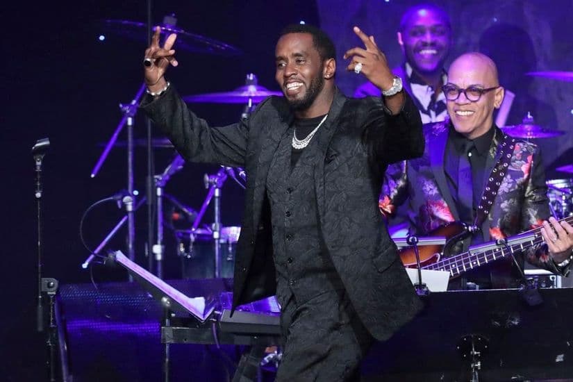 P. Diddy  в бриллиантовых часах Piaget