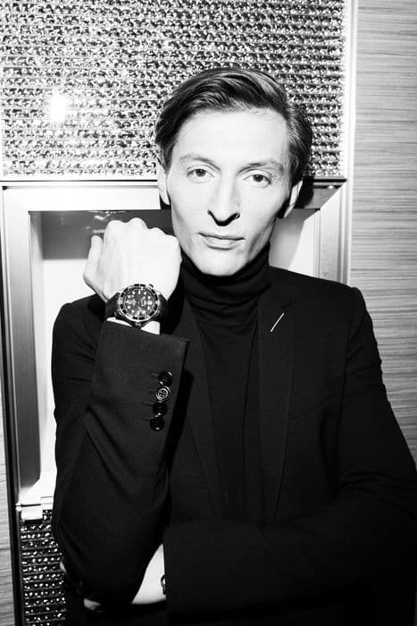 Павел Воля в часах Omega