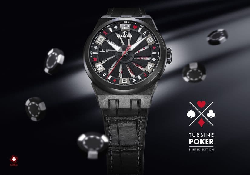 Perrelet представляет часы Turbine Poker Royal Flush