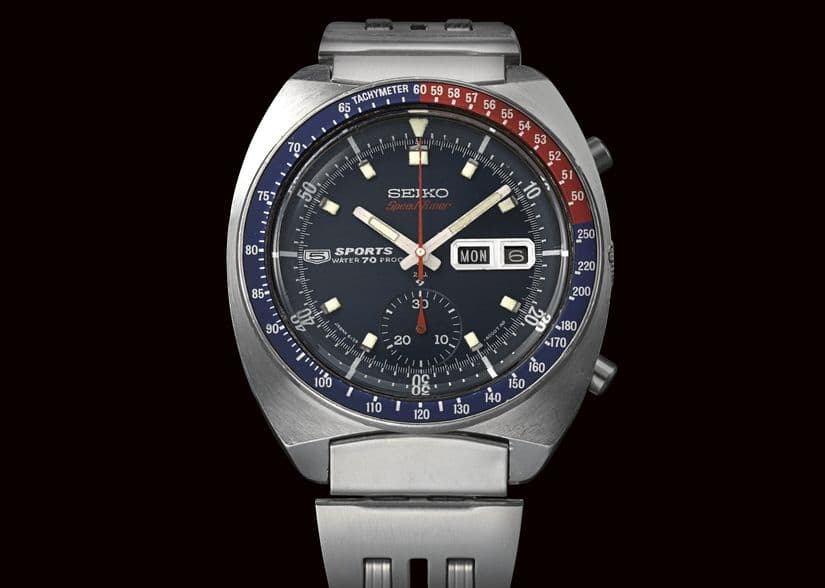 Первый автоматический хронограф Seiko Speedtimer 1969 года