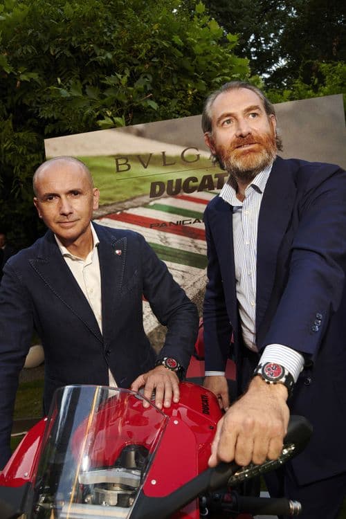 Презентация Bvlgari Aluminium Chronograph Ducati