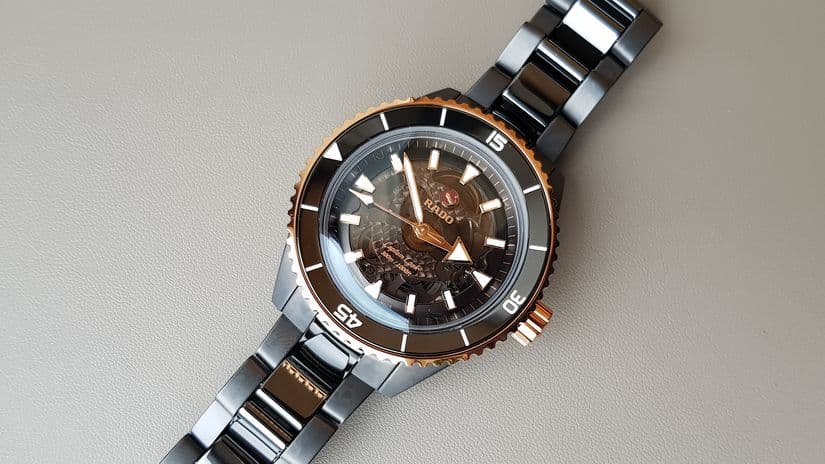 Часы Rado Captain Cook High-Tech Ceramic