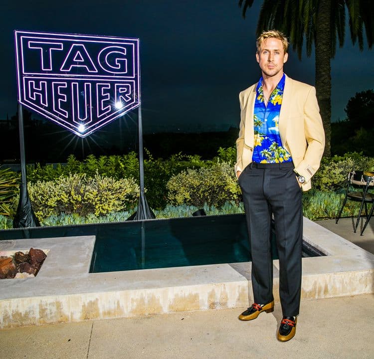 Райан Гослинг в часах TAG Heuer