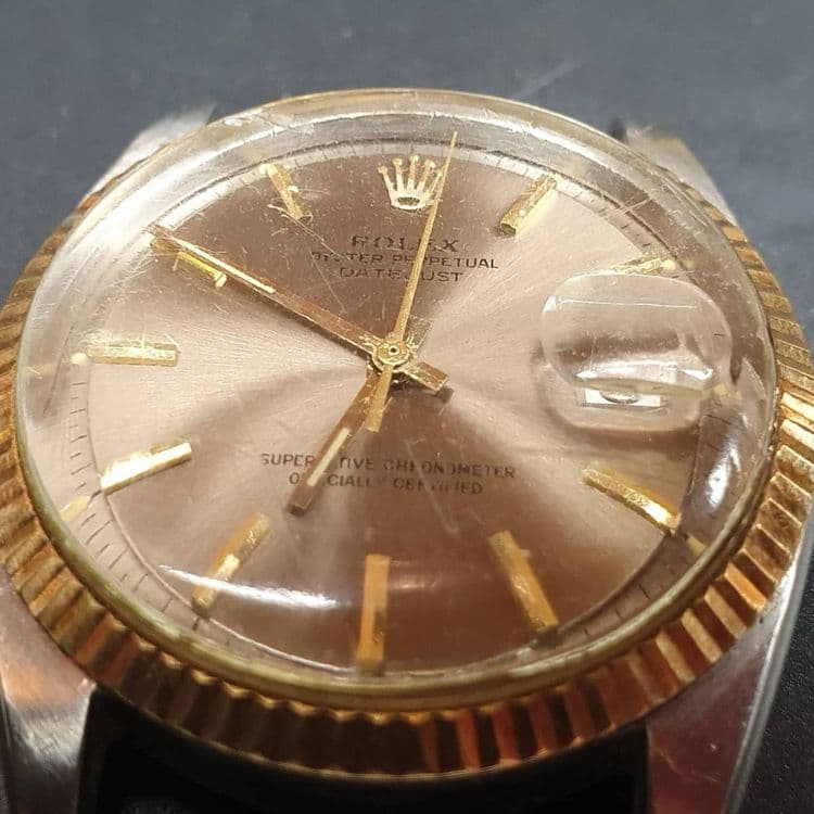 Ремонт винтажных Rolex DateJust в сервис-центре Luxor