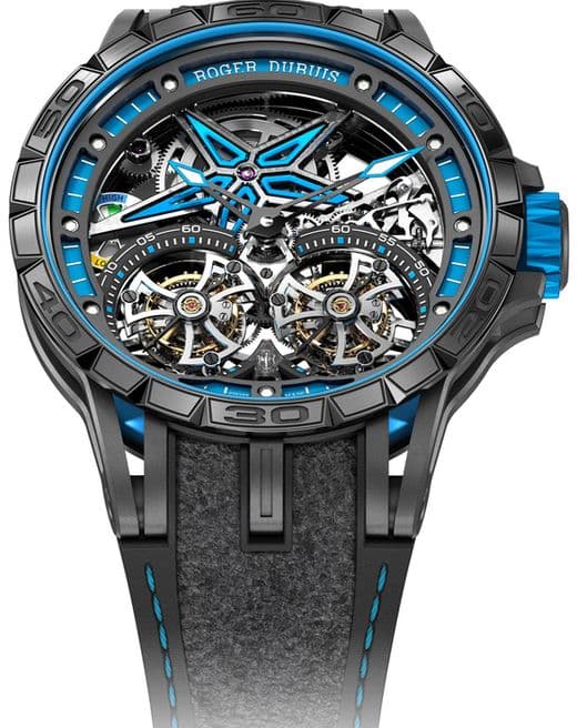 Часы Roger Dubuis Excalibur Spider Pirelli Single Flying Tourbillon