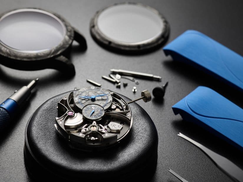 Часы Romain Gauthier Insight Micro-Rotor Squelette