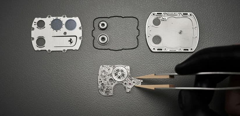 Самые тонкие в мире механические часы Richard Mille RM UP-01 Ferrari