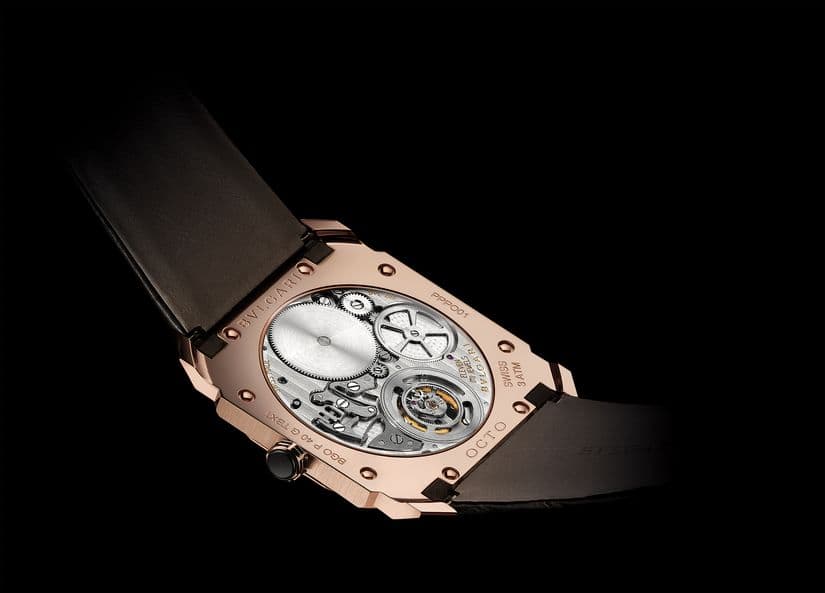 Самый тонкий парящий турбийон Bvlgari