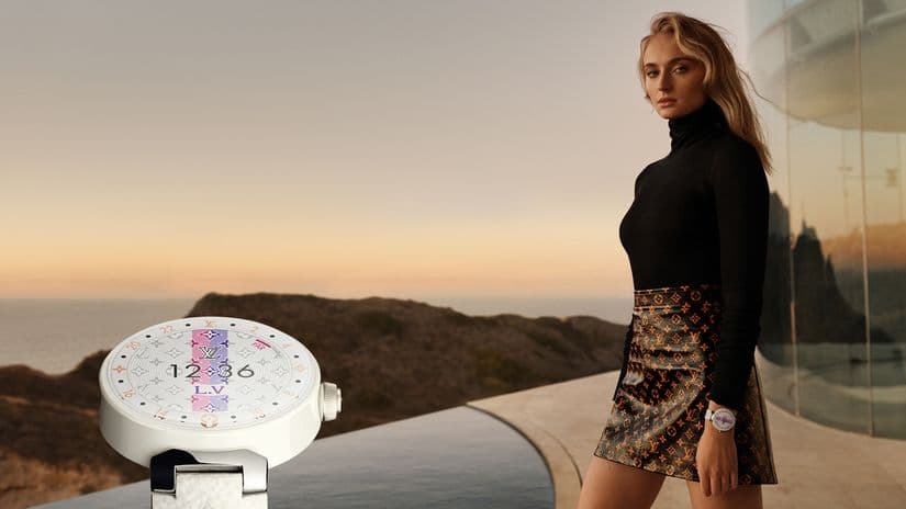 Софи Тернер в рекламе Louis Vuitton