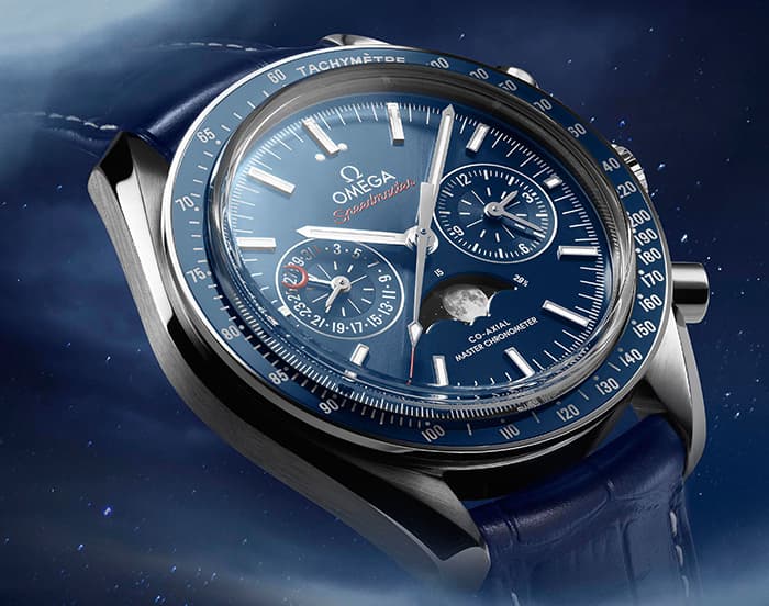 Часы Omega Speedmaster Master Chronometer Chronograph Moonphase