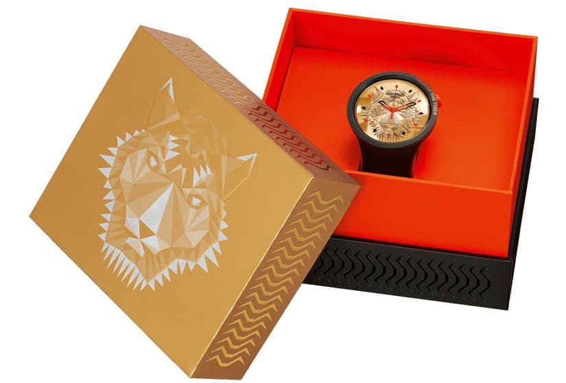 Часы Swatch Tiger Power 2022 Big Bold Bioceramic
