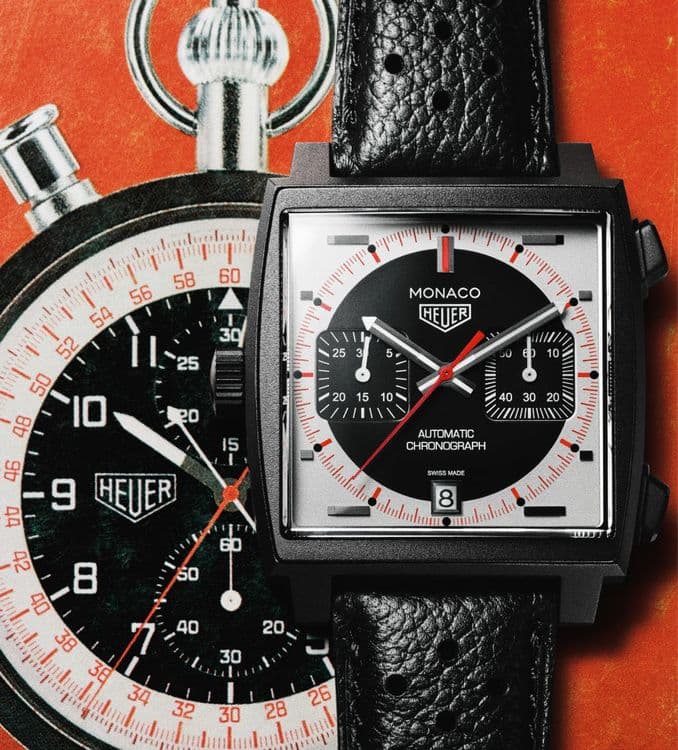 TAG Heuer Monaco Chronograph Stopwatch