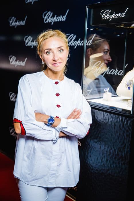 Татьяна Навка в Chopard