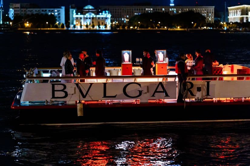 Теплоход Bvlgari