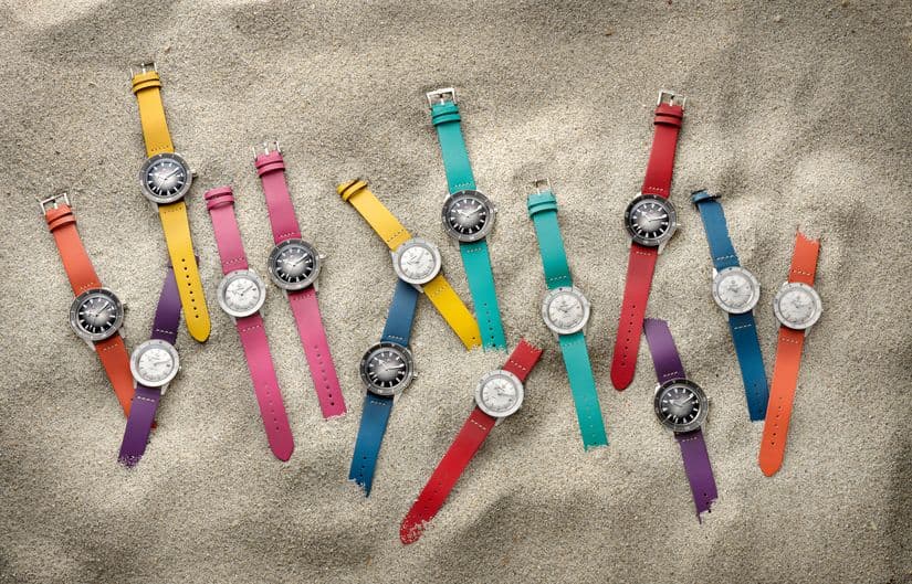 Цветные ремешки для Rado Captain Cook