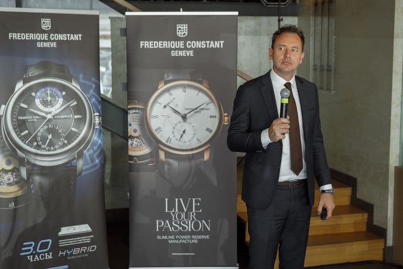 Управляющий директор Frederique Constant Нильс Эггердинг