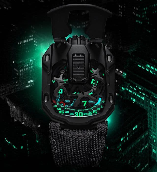Часы Urwerk UR-105 CT Kryptonite