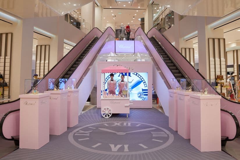 В ДЛТ открылось pop-up пространство Chopard