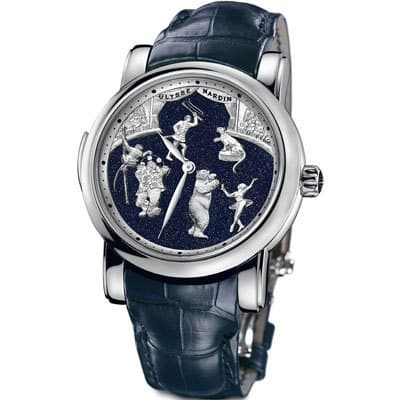 Часы Ulysse Nardin Jaquemarts Minute Repeater Circus Aventurine